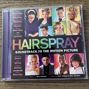 Hairspray Soundtrack CD - Multicolor Cover